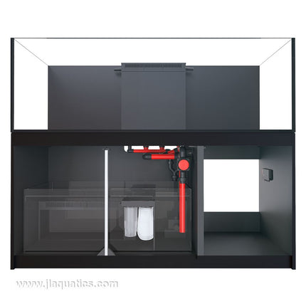 Red Sea Reefer 750 G2+ Aquarium open cabinet showing sump set-up
