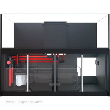 ed Sea Reefer 900 G2+ Aquarium open cabinet showing sump set-up
