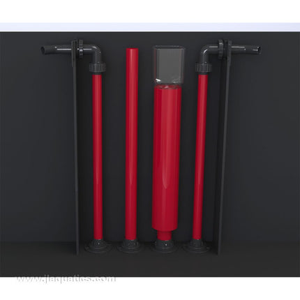 Red Sea Reefer 625 G2+ Overflow assembly to ensure quiet operation when reef tank is running
