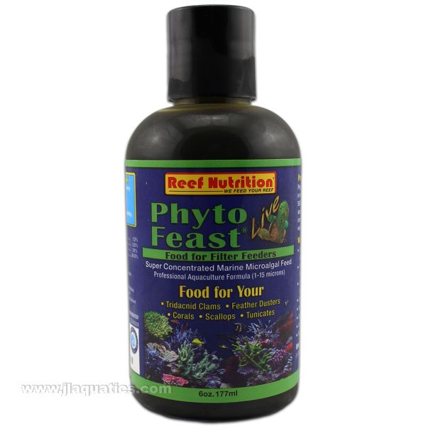 Buy Reef Nutrition Phyto-Feast Live Premium Phytoplankton - 6oz at www.jlaquatics.com