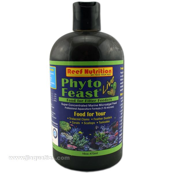 Buy Reef Nutrition Phyto-Feast Live Premium Phytoplankton - 16oz at www.jlaquatics.com