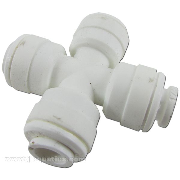 Buy Quick Connect Cross Fitting (1/4 Inch) at www.jlaquatics.com