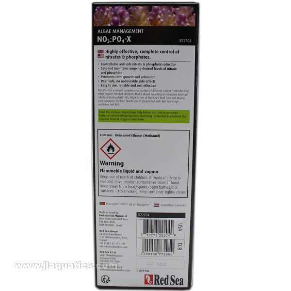 Red Sea NO3-PO4-X - 1000ml | Aquarium Additive – J&L Aquatics Ltd.