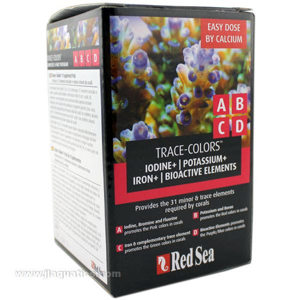 Red Sea Trace Colors A-B-C-D 4 Pack - 4x100ml