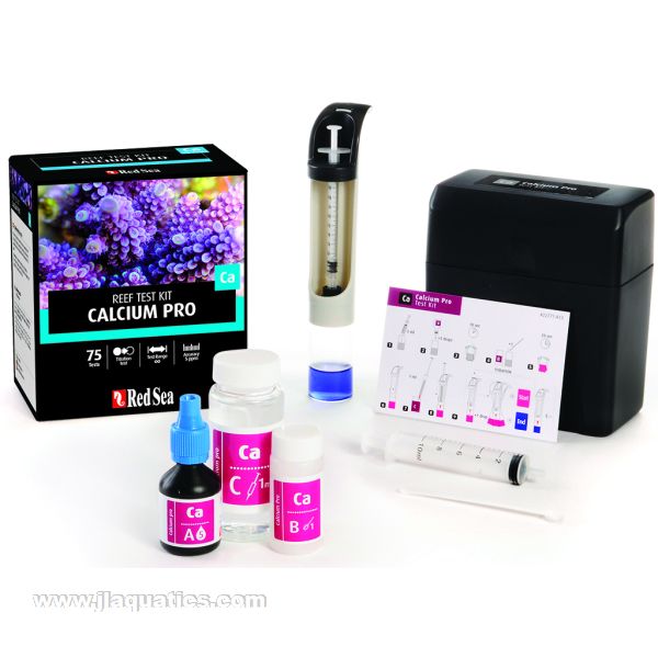 Red Sea Calcium Pro Test Kit Contents