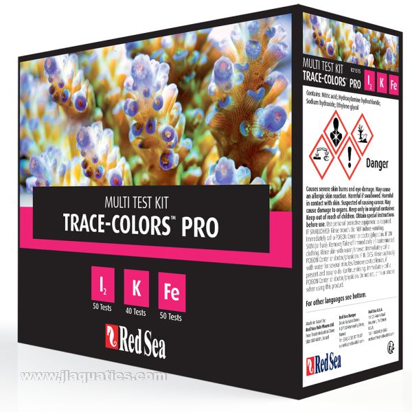 Red Sea Trace Colors Pro Test Kit