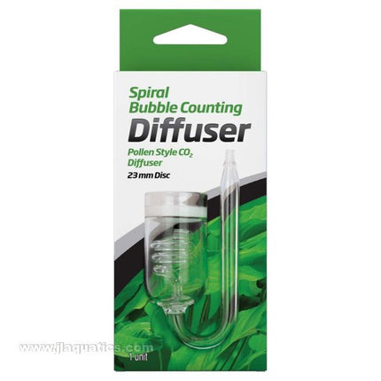 Seachem Glass Bubble Counting Spiral Diffuser - 23mm