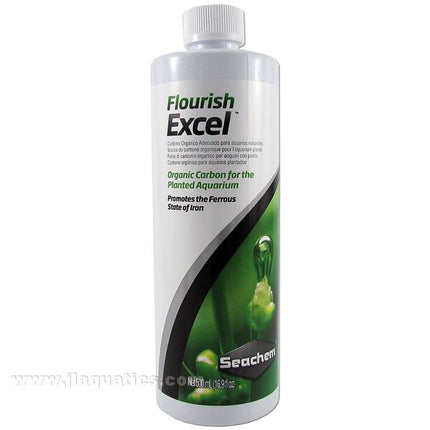 seachem flourish excel 500ml front of  bottle