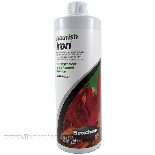 Buy SeaChem Flourish Iron - 500ml at www.jlaquatics.com