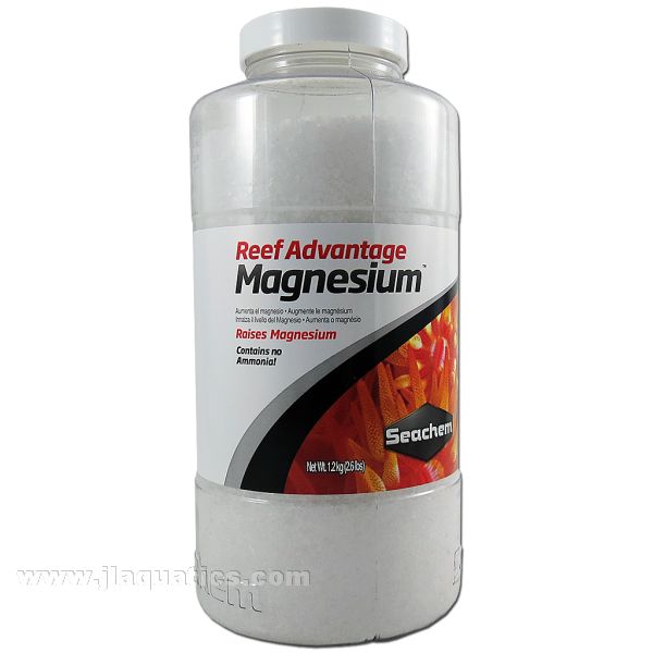 Buy SeaChem Reef Advantage Magnesium - 1.2 KG at www.jlaquatics.com