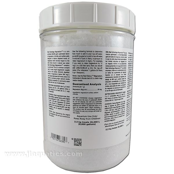 SeaChem Reef Advantage Magnesium - 2.2 KG