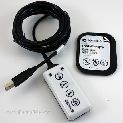 Seneye Reef Monitor full sensor and slidepack view