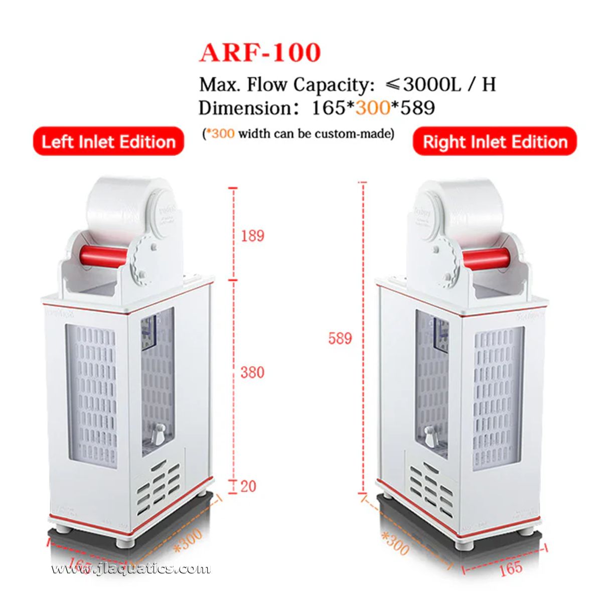 Seatorch Automatic Roller Filter - 100L