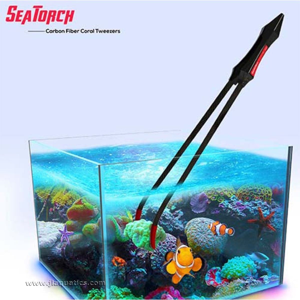 Seatorch Carbon Fiber Coral Tweezers - CT100 in use