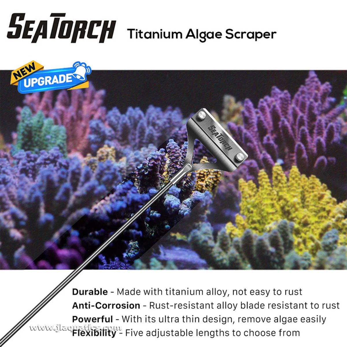 Seatorch Titanium Scraper benefits and use 