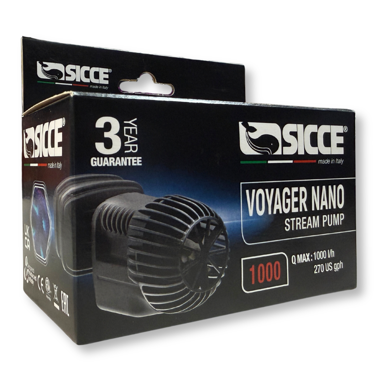 Sicce Voyager 1000 Pump - 270 GPH