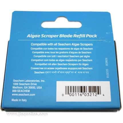 Seachem Algae Scraper Replacement Blades - 3 Pack