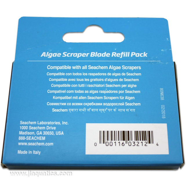 Seachem Algae Scraper Replacement Blades - 3 Pack