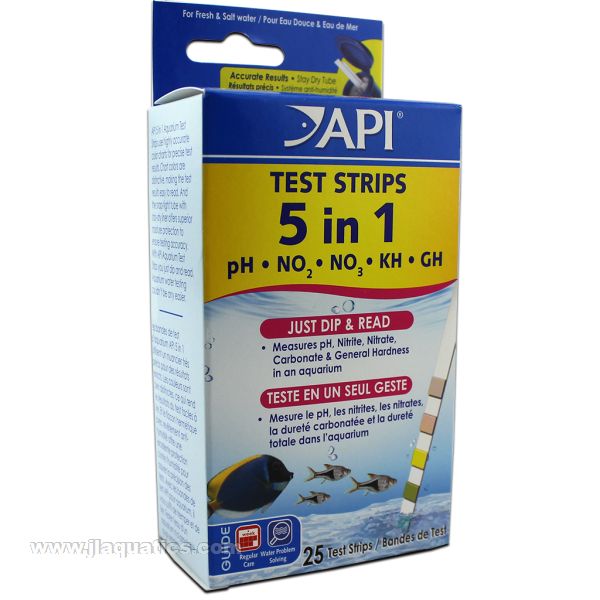 API 5-in-1 Test Strips