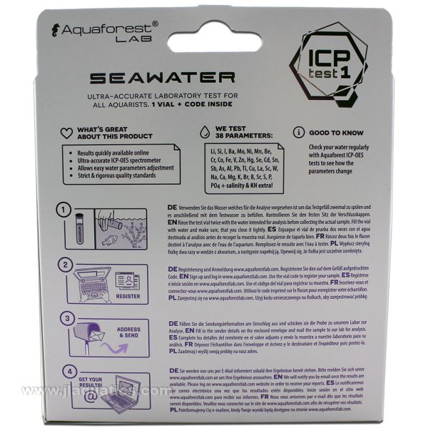 MarinLab ICP-OES Aquarium Water Test