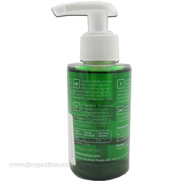 tropica plant fertilizer Tropica Specialized Fertilizer - 125ml