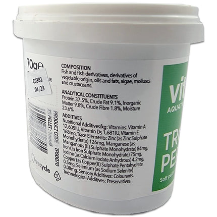 Vitalis Tropical Pellets ingredients