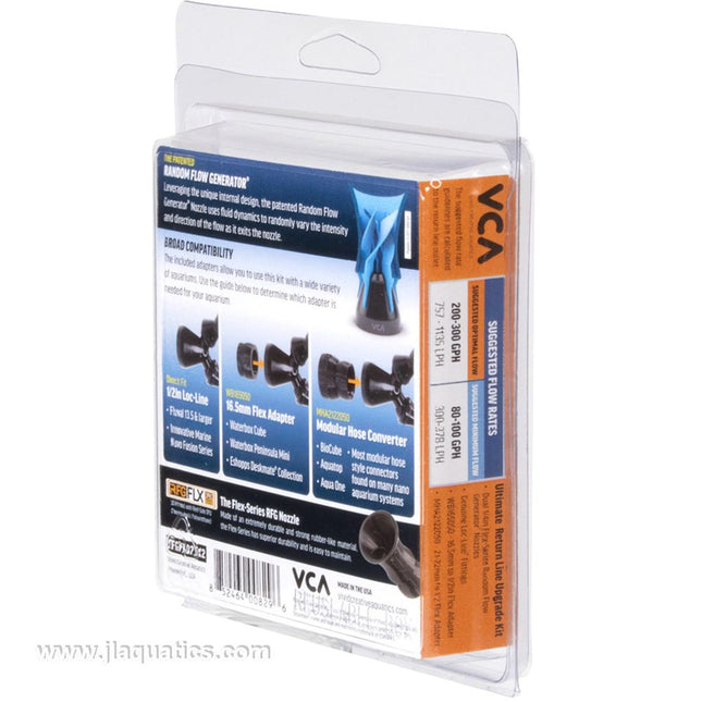 Vivid Creative Ultimate Nano Aquarium Return Line Upgrade 3/4 of retail packaging for this aquarium return line accessory