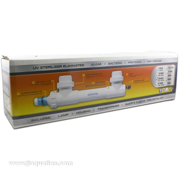 UV Sterilizer 24W 90cm 450L対応 楽天市場】アズー UVステライザー 24W 90cm水槽