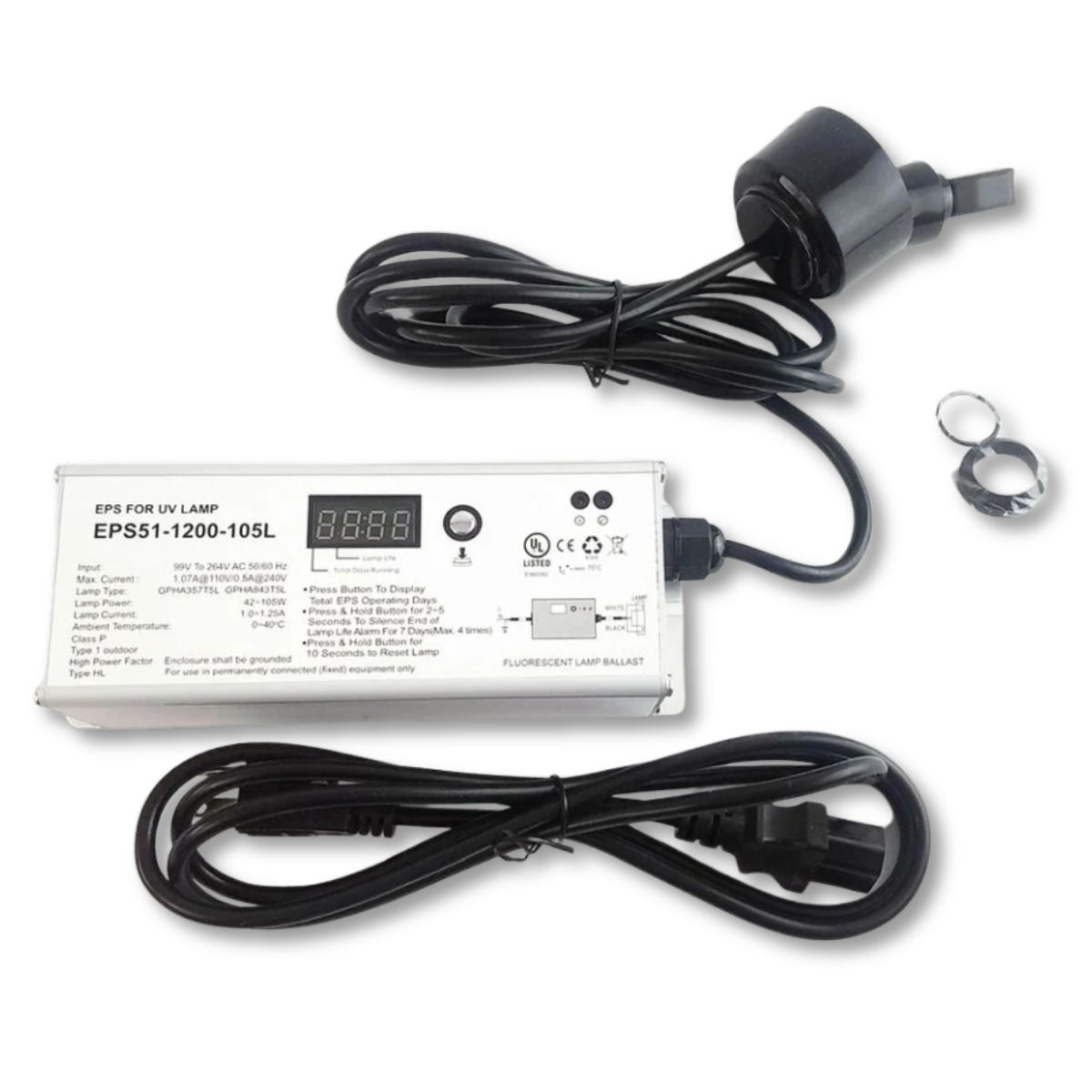 Lifegard Replacement UV Ballast - ProMax 55-120 Watt