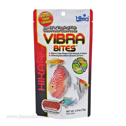 Hikari Vibra Bites Tropical Fish Food - 73 Gram - RECENTLY EXPIRED (01/2025)