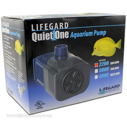 Lifegard Aquatics Quiet One Pro 2200 Water Pump