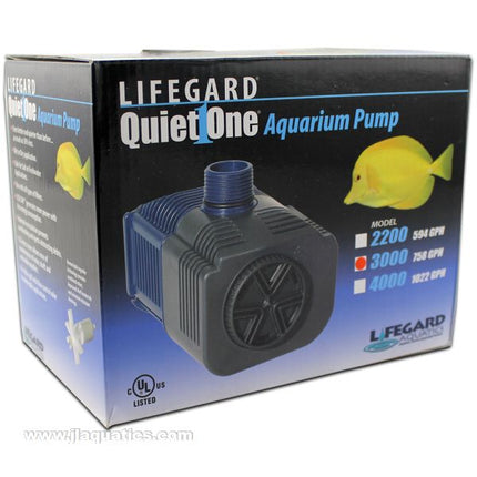 Lifegard Aquatics Quiet One Pro 3000 Water Pump