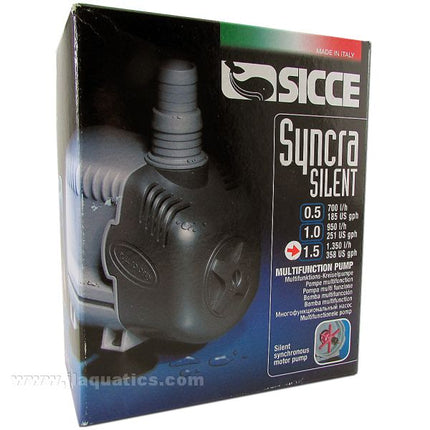 Sicce Syncra 1.5 Water Pump retail packaging for sale in Canada