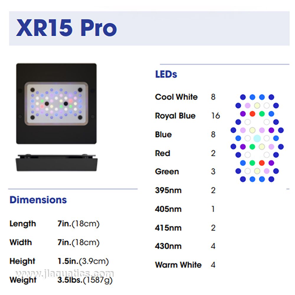 Ecotech Radion XR15W Pro G6 LED Light – J&L Aquatics Ltd.