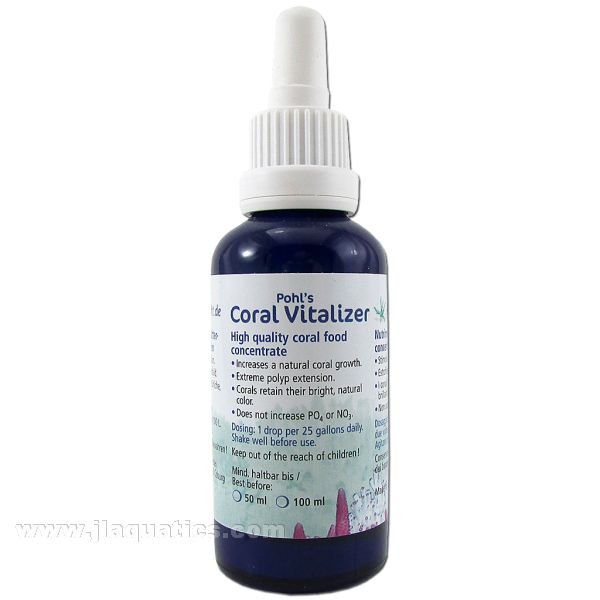 Buy ZEOVit Phol's Coral Vitalizer - 50ml at www.jlaquatics.com