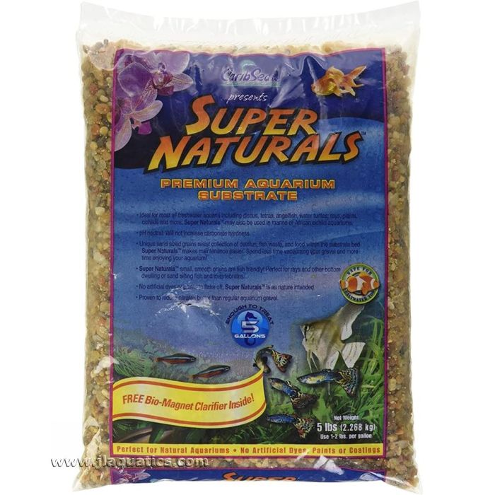 Caribsea Gemstone Creek Aquarium Gravel - 5lb