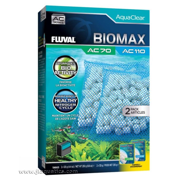 Fluval AquaClear AC70/110 BioMax Insert - 2 Pack