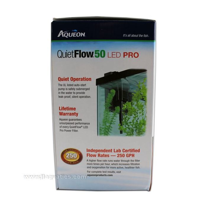 Aqueon QuietFlow LED Pro 50 Power Filter