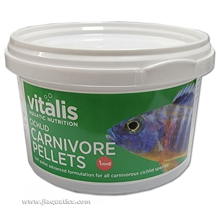 Vitalis Cichlid Carnivore Pellets - 140 Gram