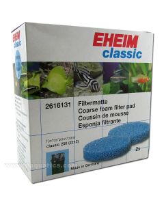 Eheim Classic 250 Canister Filter Coarse Filter Pads (2 Pack)