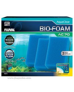 Fluval AquaClear AC70 Bio-Foam Insert - 3 Pack