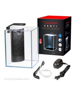 Aquatop Venti Showcase aquarium contents and packaging